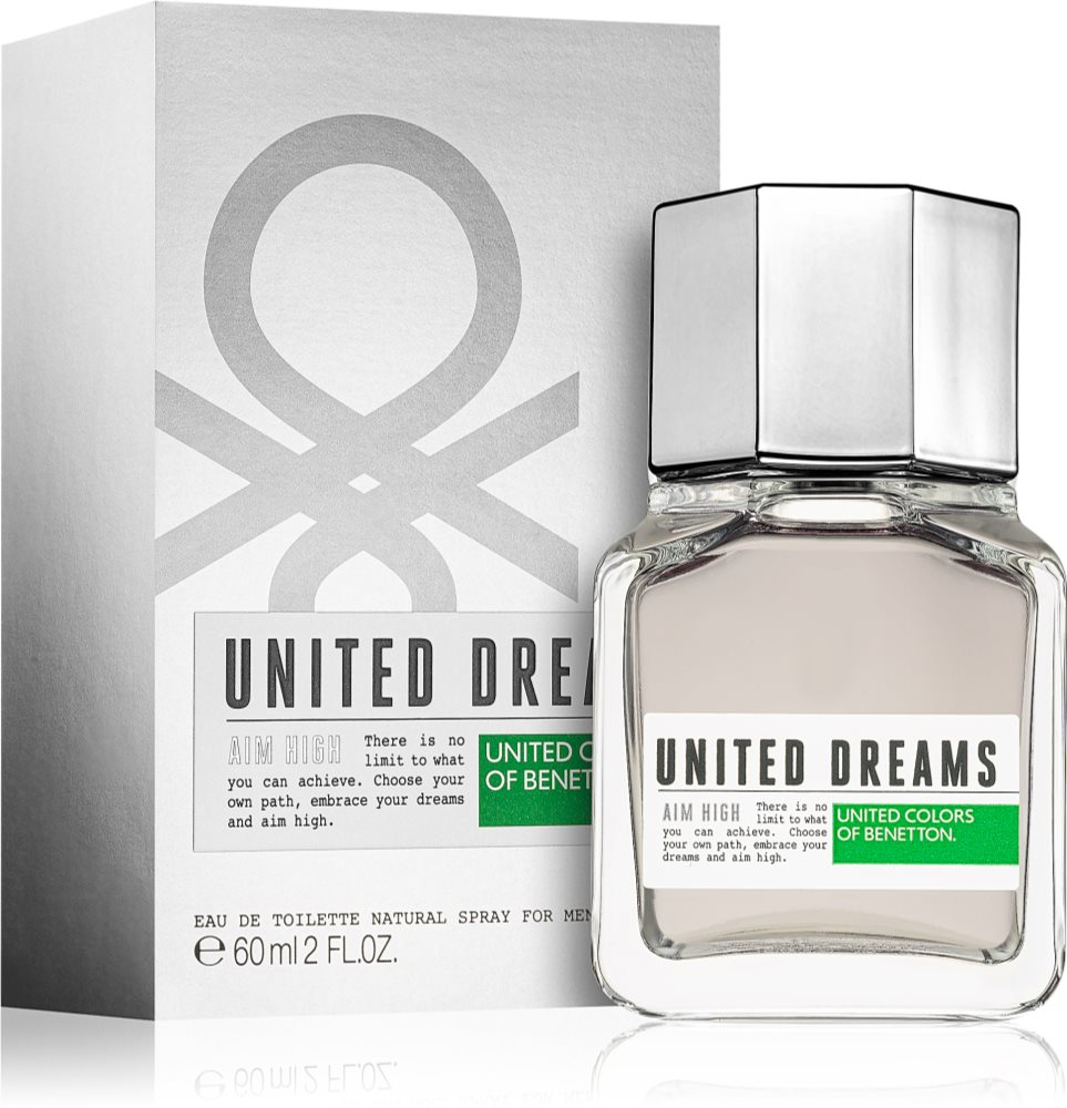 Benetton United Dreams Män Aim High Eau de Toilette 60ml Eau de Toilette Benetton