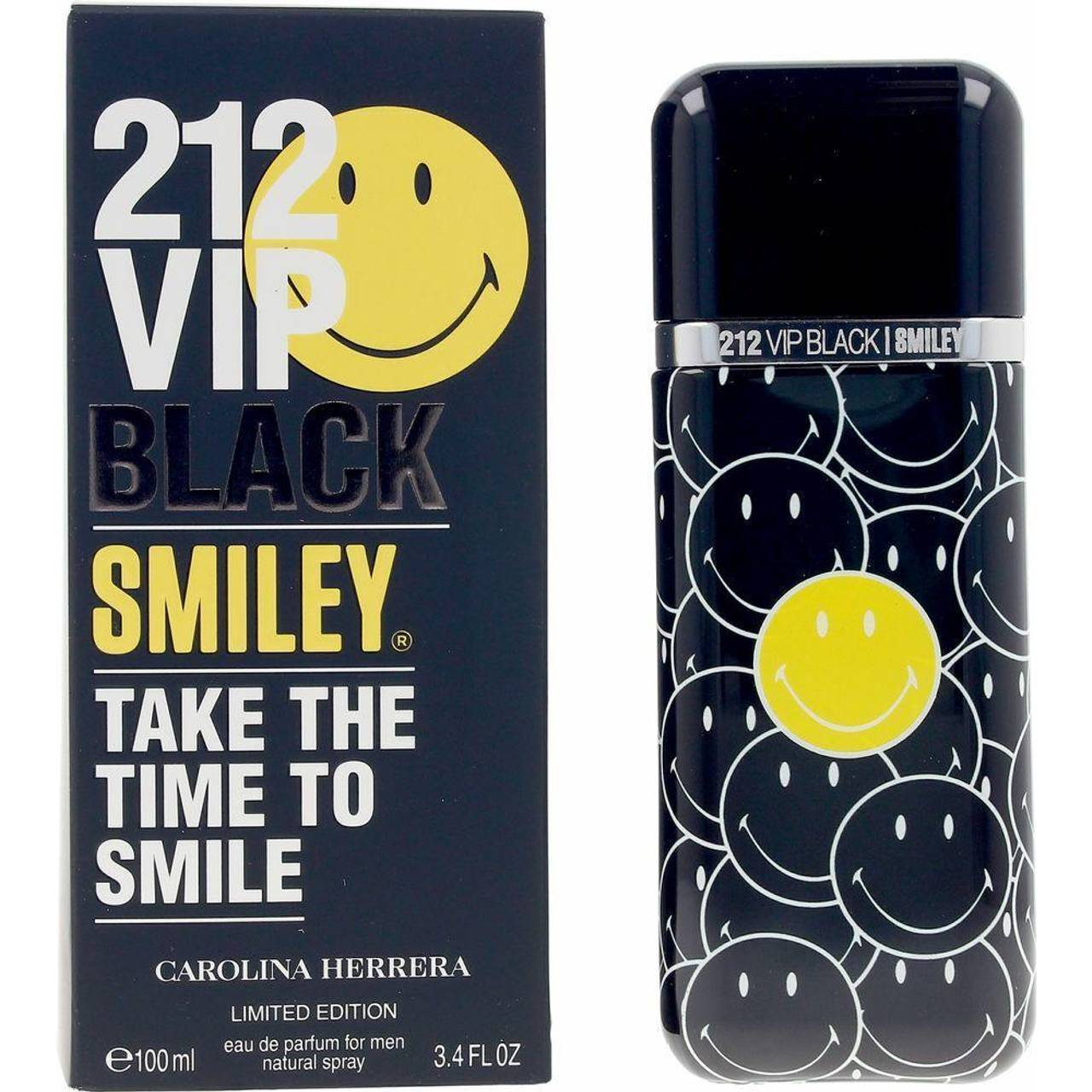 Carolina Herrera 212 VIP Black Smiley Eau de Parfum 100ml Eau de Parfum Carolina Herrera