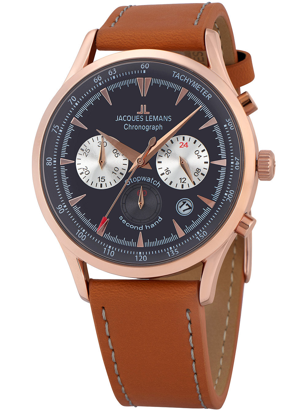 Jacques Lemans 1-2068F Retro Classic chrono 41mm