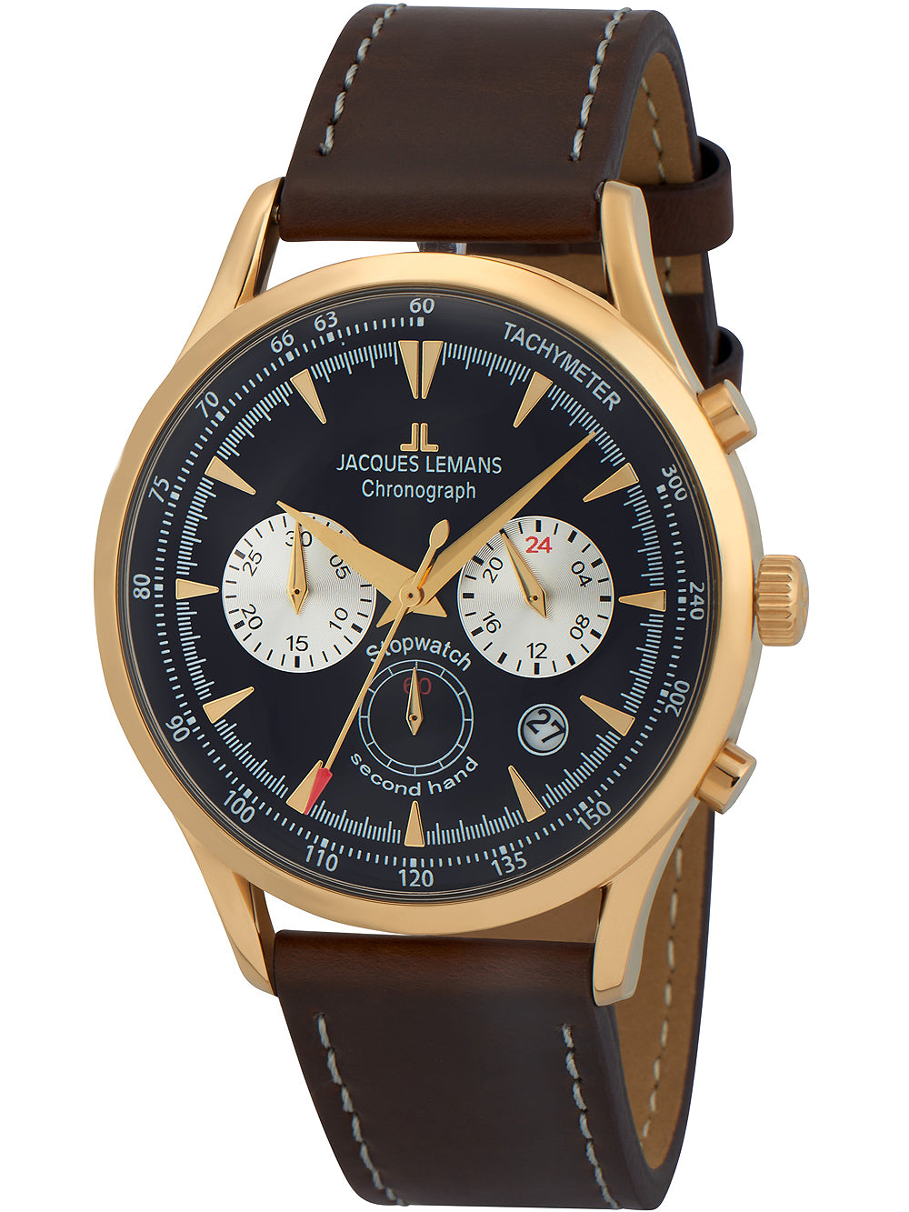 Jacques Lemans 1-2068K Retro Classic chrono 41mm