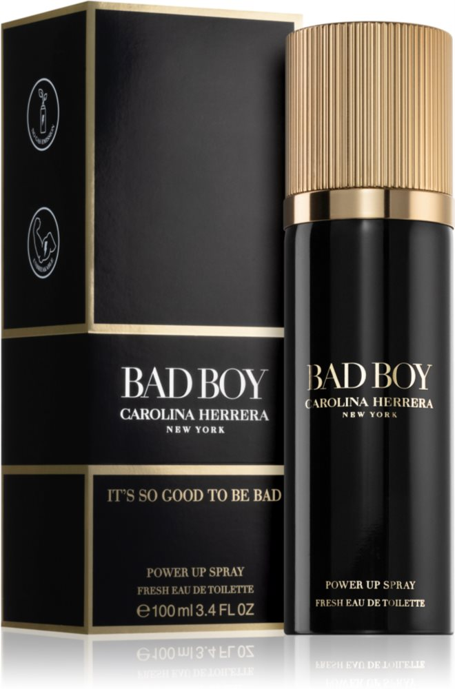 Carolina Herrera Bad Boy Power Up Spray Fresh Eau de Toilette 100ml Eau de Toilette Carolina Herrera