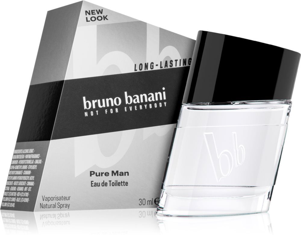 Bruno Banani Pure Man Eau de Toilette 30ml Eau de Toilette Bruno Banani