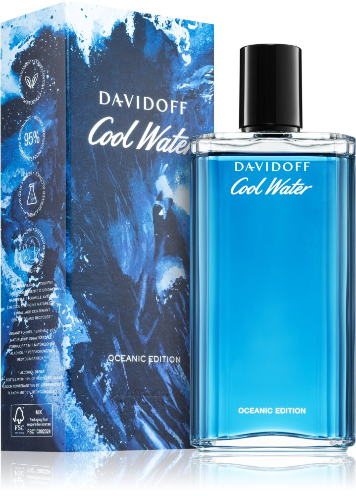 Davidoff Cool Water Eau de Toilette 125ml - Oceanic Edition Eau de Toilette Davidoff