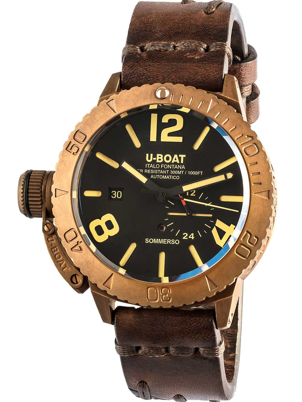 U-Boat 8486 Sommerso bronze Automatisk  46mm 300M