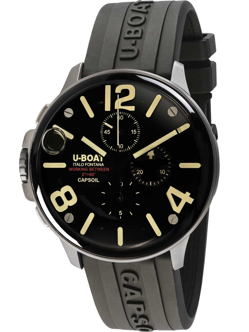 U-Boat 8111/D Capsoil Chrono SS 45mm