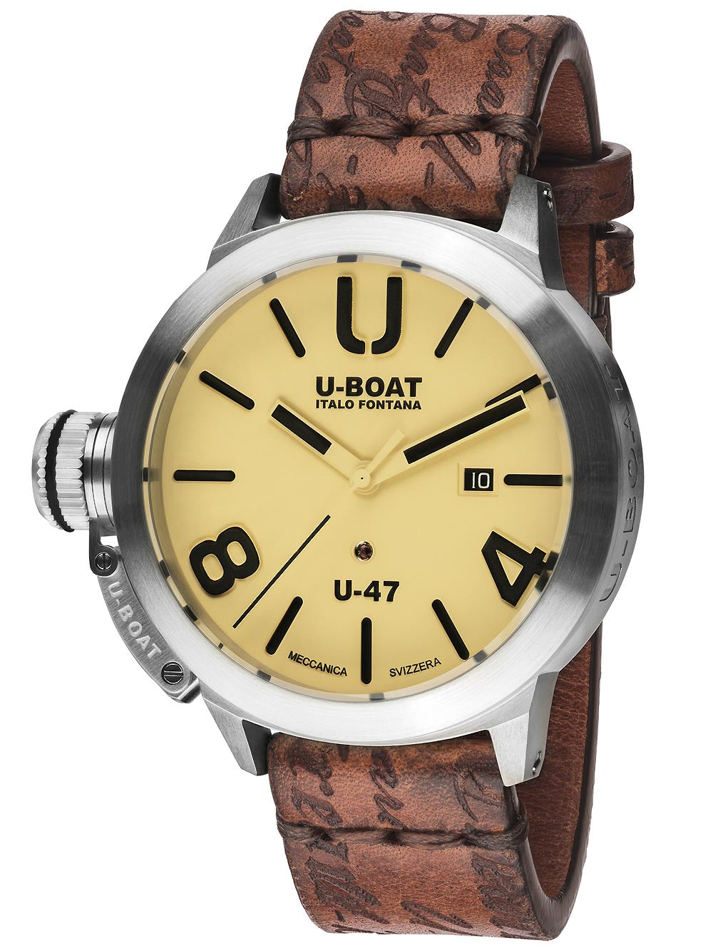 U-Boat 8106 Classico U-47 Automatisk beige 47mm 100M