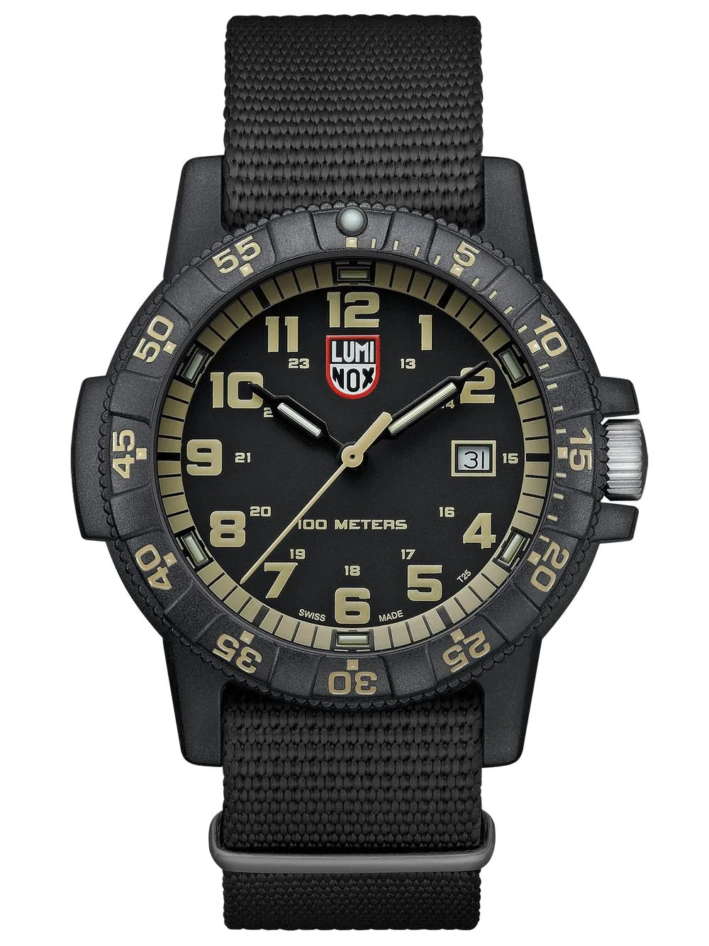 Luminox XS333 Läderback Sea Turtle Giant 44mm